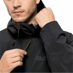Jack Wolfskin Highest Peak 2.5L Jacket Men black -Rain jackets Men Sales Store jack wolfskin highest peak 25l jacket men black 6