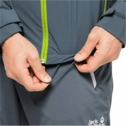 Jack Wolfskin Highest Peak 2.5L Jacket Men storm grey -Rain jackets Men Sales Store jack wolfskin highest peak 25l jacket men storm grey 5