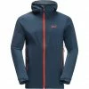 Jack Wolfskin Highest Peak 2.5L Jacket Men thunder blue -Rain jackets Men Sales Store jack wolfskin highest peak 25l jacket men thunder blue 1