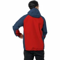 Jack Wolfskin Mount Isa Jacket Men adrenaline red -Rain jackets Men Sales Store jack wolfskin mount isa jacket men adrenaline red 3