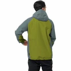 Jack Wolfskin Mount Isa Jacket Men golden cypress -Rain jackets Men Sales Store jack wolfskin mount isa jacket men golden cypress 3