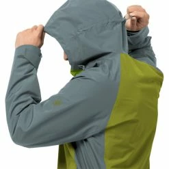 Jack Wolfskin Mount Isa Jacket Men golden cypress -Rain jackets Men Sales Store jack wolfskin mount isa jacket men golden cypress 4