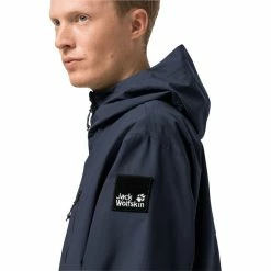 Jack Wolfskin Rebel Jacket Men night blue -Rain jackets Men Sales Store jack wolfskin rebel jacket men night blue 5