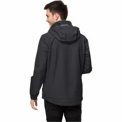 Jack Wolfskin Stormy Point 2L Jacket Men black 9 Jack Wolfskin Stormy Point 2L Jacket Men black -Rain jackets Men Sales Store jack wolfskin stormy point 2l jacket men black 3