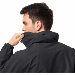 Jack Wolfskin Stormy Point 2L Jacket Men black 11 Jack Wolfskin Stormy Point 2L Jacket Men black -Rain jackets Men Sales Store jack wolfskin stormy point 2l jacket men black 5