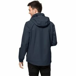 Jack Wolfskin Stormy Point 2L Jacket Men night blue -Rain jackets Men Sales Store jack wolfskin stormy point 2l jacket men night blue 4