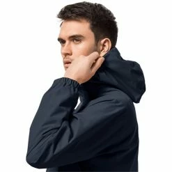 Jack Wolfskin Stormy Point 2L Jacket Men night blue -Rain jackets Men Sales Store jack wolfskin stormy point 2l jacket men night blue 6