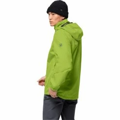 Jack Wolfskin Stormy Point Jacket Men spring lime -Rain jackets Men Sales Store jack wolfskin stormy point jacket men spring lime 3