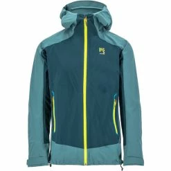 Karpos Temporale Jacket Men reflective pond/hydro/sulphur