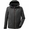 Killtec KOW 143 Jacket Men anthracite -Rain jackets Men Sales Store killtec kow 143 jacket men anthracite 1