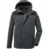 Killtec KOW 145 Jacket Men anthracite -Rain jackets Men Sales Store killtec kow 145 jacket men anthracite 1