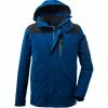Killtec KOW 145 Jacket Men dark petrol -Rain jackets Men Sales Store killtec kow 145 jacket men dark petrol 1