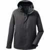 Killtec KOW 167 Jacket Men black -Rain jackets Men Sales Store killtec kow 167 jacket men black 1