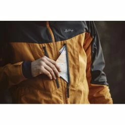 Lundhags Makke Pro Jacket Men gold/charcoal -Rain jackets Men Sales Store lundhags makke pro jacket men gold charcoal 3