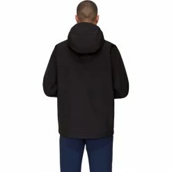 Mammut Crater HS Hooded Jacket Men black -Rain jackets Men Sales Store mammut crater hs hooded jacket men black 4