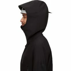 Mammut Crater HS Hooded Jacket Men black -Rain jackets Men Sales Store mammut crater hs hooded jacket men black 6