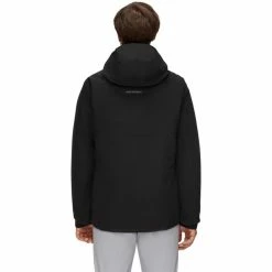 Mammut Trovat 3 in 1 HS Hooded Jacket Men black-black -Rain jackets Men Sales Store mammut trovat 3 in 1 hs hooded jacket men black black 5