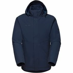Mammut Trovat 3 in 1 HS Hooded Jacket Men marine-ice