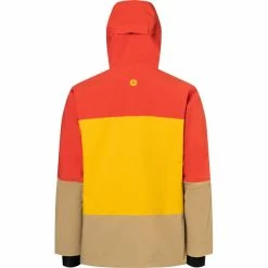 Marmot Elevation Jacket Men cairo/yellow gold -Rain jackets Men Sales Store marmot elevation jacket men cairo yellow gold 2