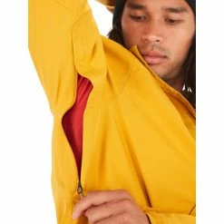 Marmot Minimalist Jacket Men yellow gold -Rain jackets Men Sales Store marmot minimalist jacket men yellow gold 5