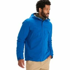 Marmot PreCip Eco Pro Jacket Men dark azure -Rain jackets Men Sales Store marmot precip 3l jacket men dark azure 4