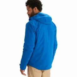 Marmot PreCip Eco Pro Jacket Men dark azure -Rain jackets Men Sales Store marmot precip 3l jacket men dark azure 5