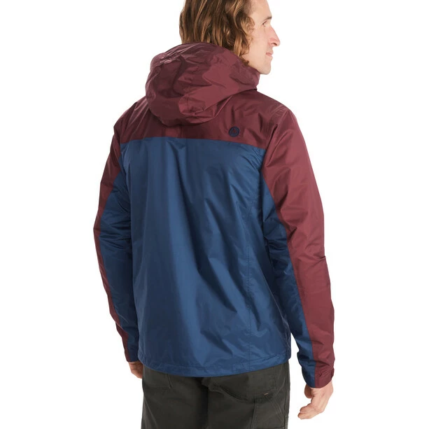 Marmot PreCip Eco Jacket Men arctic navy/port royal 6 Marmot PreCip Eco Jacket Men arctic navy/port royal - Image 4