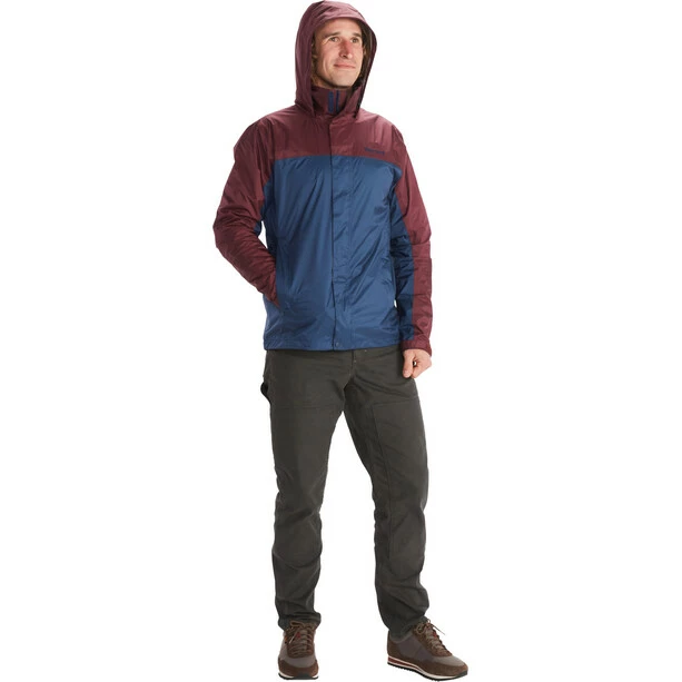 Marmot PreCip Eco Jacket Men arctic navy/port royal 7 Marmot PreCip Eco Jacket Men arctic navy/port royal - Image 5