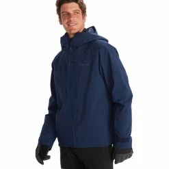 Marmot Refuge Jacket Men arctic navy -Rain jackets Men Sales Store marmot refuge jacket men arctic navy 3