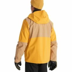 Marmot Refuge Jacket Men yellow gold/shetland -Rain jackets Men Sales Store marmot refuge jacket men yellow gold shetland 4