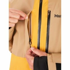 Marmot Refuge Jacket Men yellow gold/shetland -Rain jackets Men Sales Store marmot refuge jacket men yellow gold shetland 6