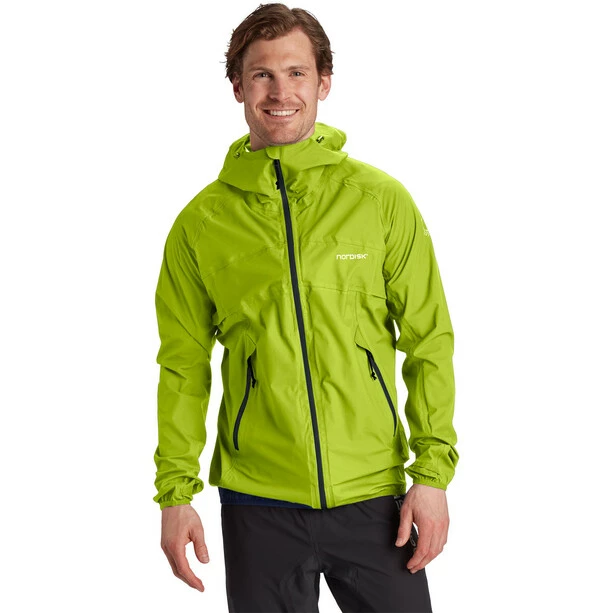 Nordisk Medby Ultralight 3-Layer Jacket Men lime punch 5 Nordisk Medby Ultralight 3-Layer Jacket Men lime punch - Image 3