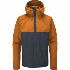 Rab Downpour Eco Jacket Men marmalade/beluga