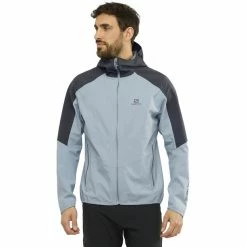 Salomon Outline Jacket Men ashley blue/ebony