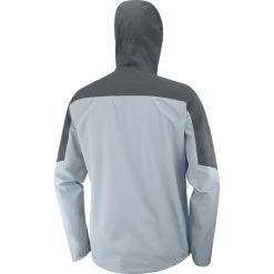 Salomon Outline Jacket Men ashley blue/ebony 7 Salomon Outline Jacket Men ashley blue/ebony -Rain jackets Men Sales Store salomon outline jacket men ashley blue ebony 3