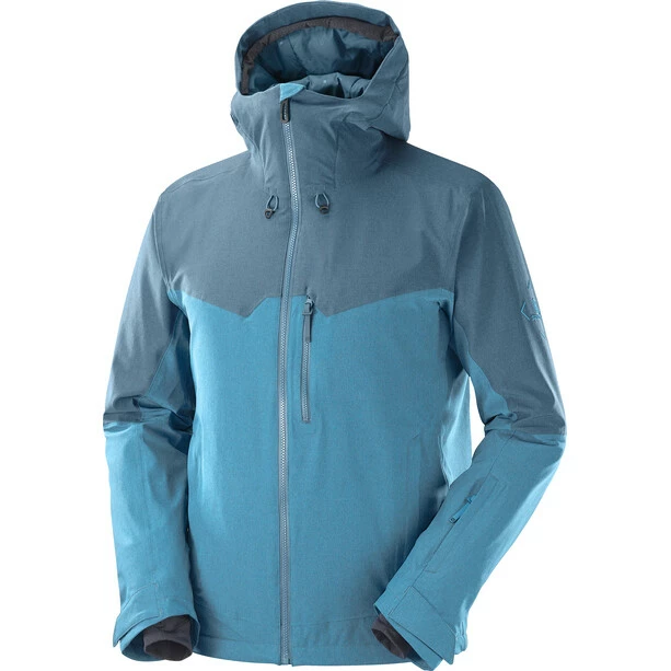 Salomon Untracked Jacket Men mallard blue/barrier reef/heather 3 Salomon Untracked Jacket Men mallard blue/barrier reef/heather
