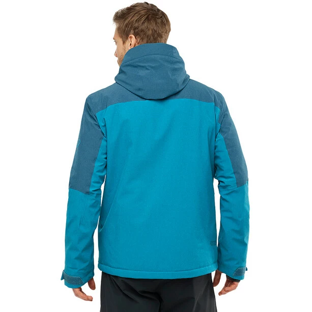 Salomon Untracked Jacket Men mallard blue/barrier reef/heather 6 Salomon Untracked Jacket Men mallard blue/barrier reef/heather - Image 4