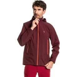 Schöffel Triigi 2.5L Jacket Men chocolate truffle -Rain jackets Men Sales Store schoeffel triigi 25l jacket men chocolate truffle 3