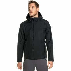 Schöffel Wamberg Jacket Men black -Rain jackets Men Sales Store schoeffel wamberg jacket men black 3