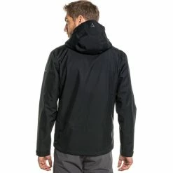 Schöffel Wamberg Jacket Men black -Rain jackets Men Sales Store schoeffel wamberg jacket men black 4