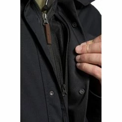 Tatonka Stir Hooded Parka Men dark black -Rain jackets Men Sales Store tatonka stir hooded parka men dark black 5