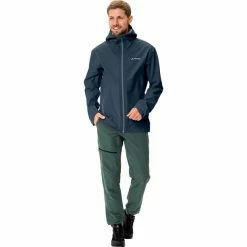 VAUDE Croz III 3L Jacket Men dark sea 12 VAUDE Croz III 3L Jacket Men dark sea -Rain jackets Men Sales Store vaude croz iii 3l jacket men dark sea 5