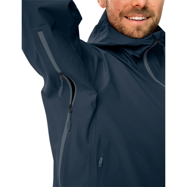 VAUDE Croz III 3L Jacket Men dark sea 8 VAUDE Croz III 3L Jacket Men dark sea - Image 6