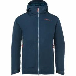 VAUDE Elope Padded Jacket Men dark sea/red