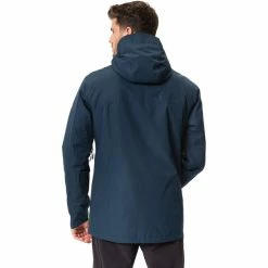 VAUDE Elope Padded Jacket Men dark sea/red -Rain jackets Men Sales Store vaude elope padded jacket men dark sea red 4