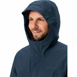 VAUDE Lierne II Jacket Men dark sea -Rain jackets Men Sales Store vaude lierne ii jacket men dark sea 6