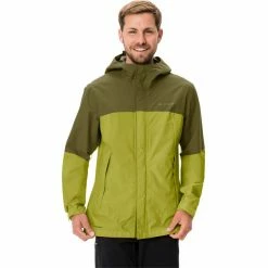 VAUDE Lierne II Jacket Men wild lime -Rain jackets Men Sales Store vaude lierne ii jacket men wild lime 3