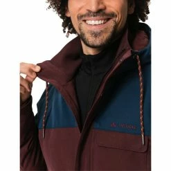 VAUDE Manukau II Jacket Men dark oak -Rain jackets Men Sales Store vaude manukau ii jacket men dark oak 6