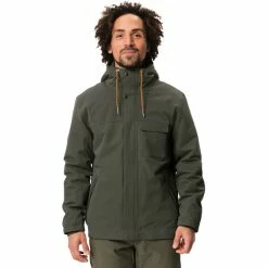 VAUDE Manukau II Jacket Men khaki 10 VAUDE Manukau II Jacket Men khaki -Rain jackets Men Sales Store vaude manukau ii jacket men khaki 3