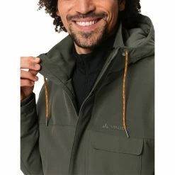 VAUDE Manukau II Jacket Men khaki 13 VAUDE Manukau II Jacket Men khaki -Rain jackets Men Sales Store vaude manukau ii jacket men khaki 6